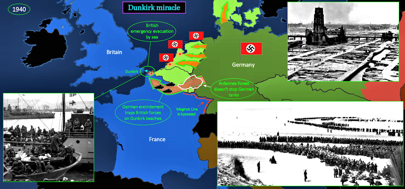 Hitler's rampage, 1940